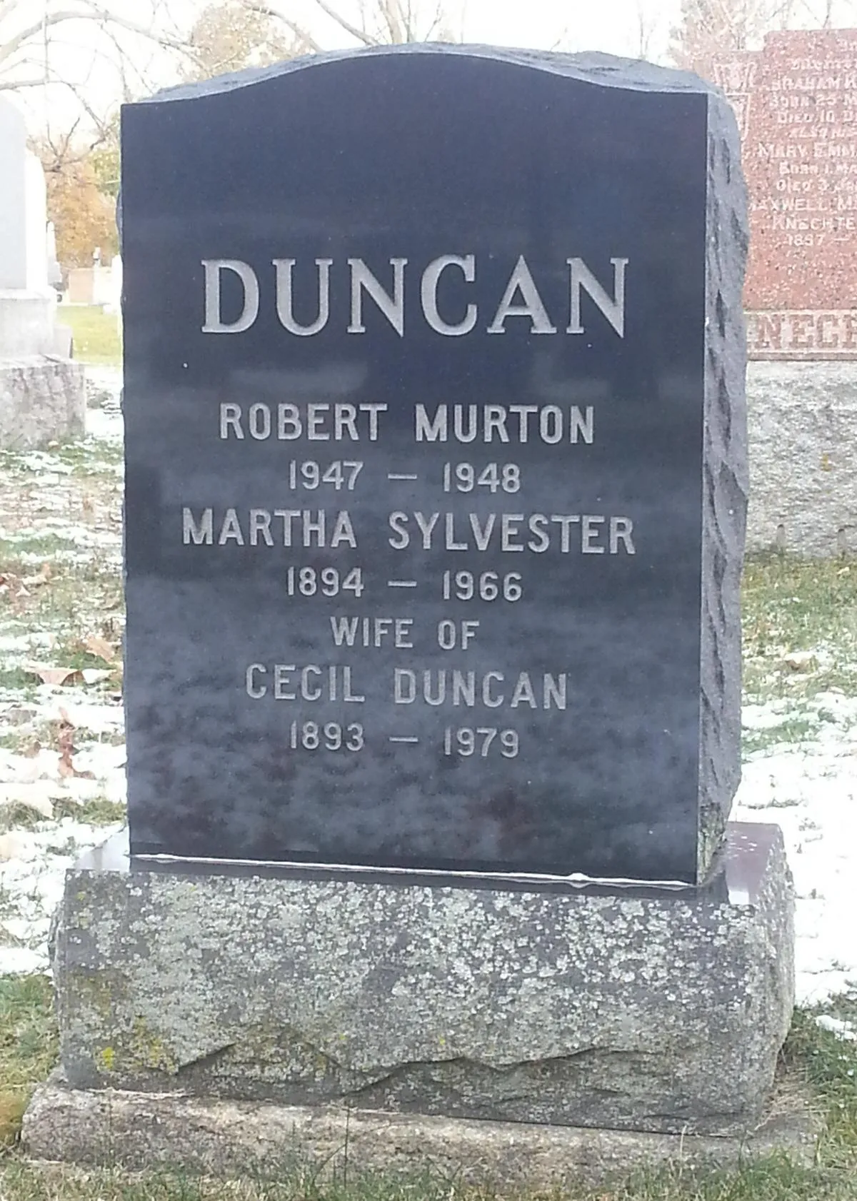 Cecil Duncan