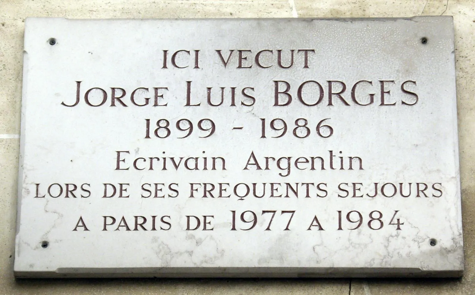 Jorge Luis Borges