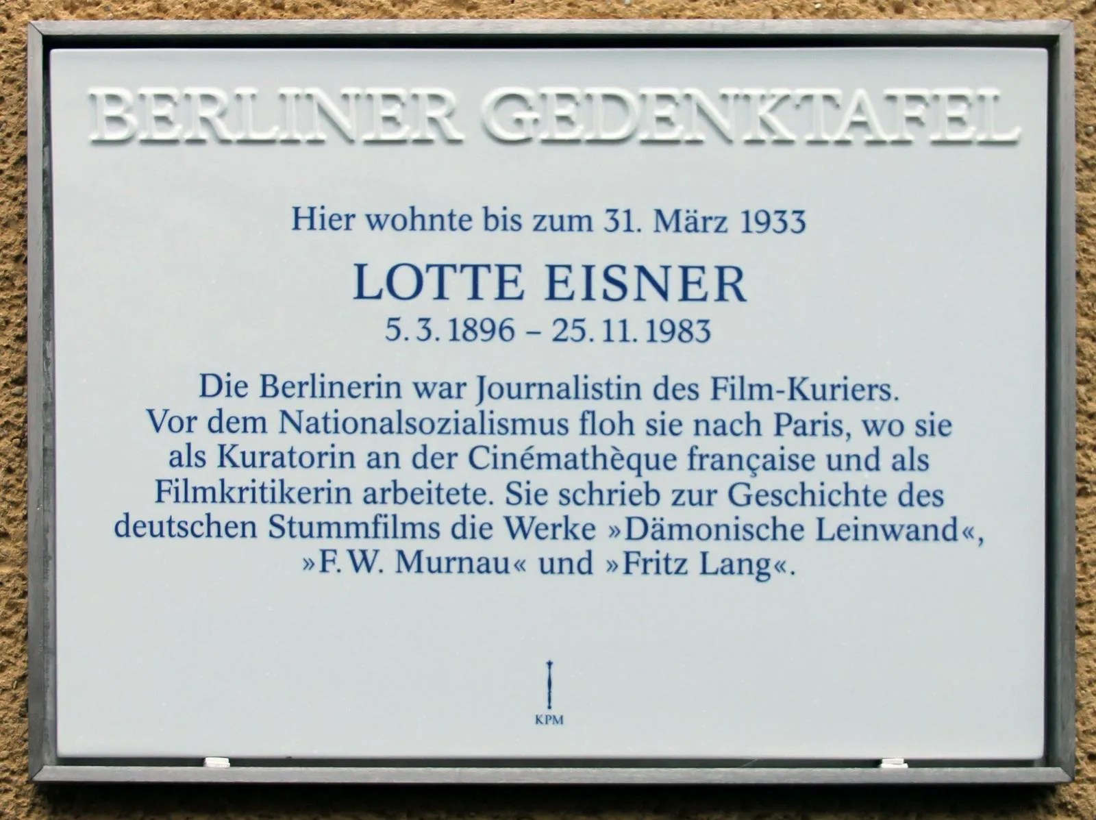 Lotte H. Eisner