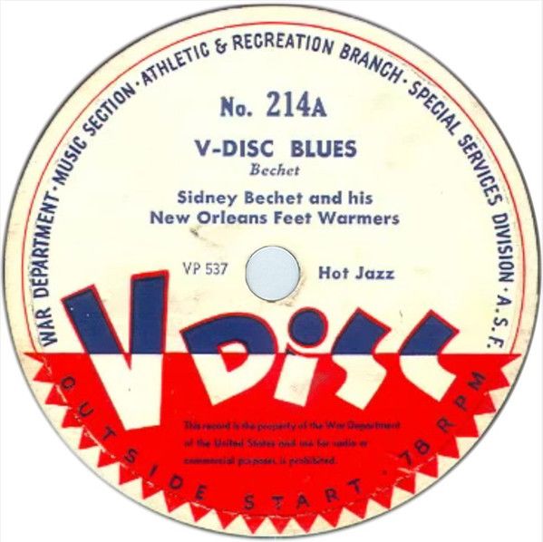 V‐Disc Blues / Tiger Rag / Sensation