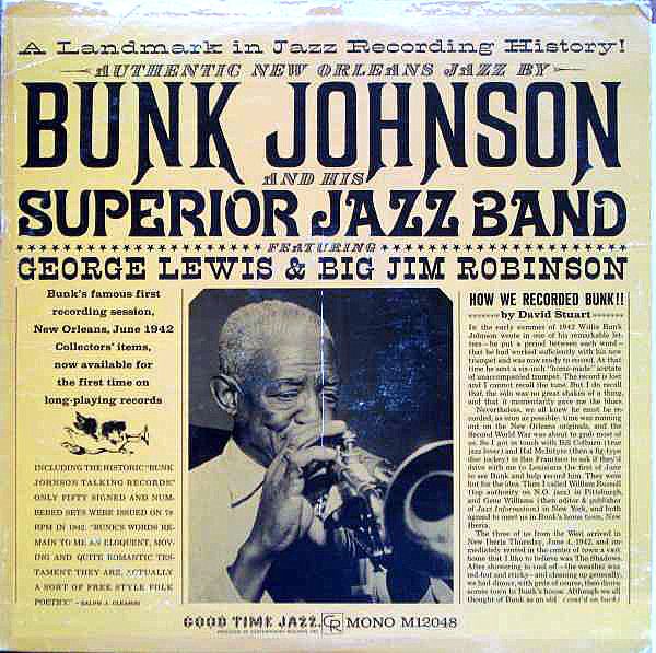 Bunk Johnson and His Superior Jazz Band