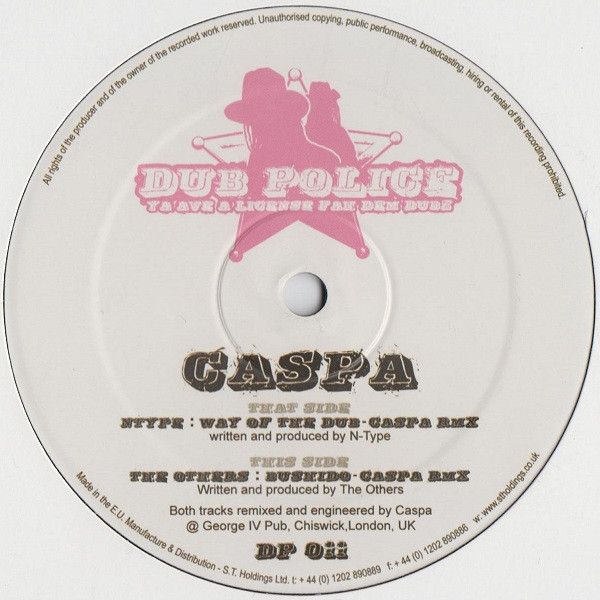 Way of the Dub (Caspa remix) / Bushido (Caspa remix)