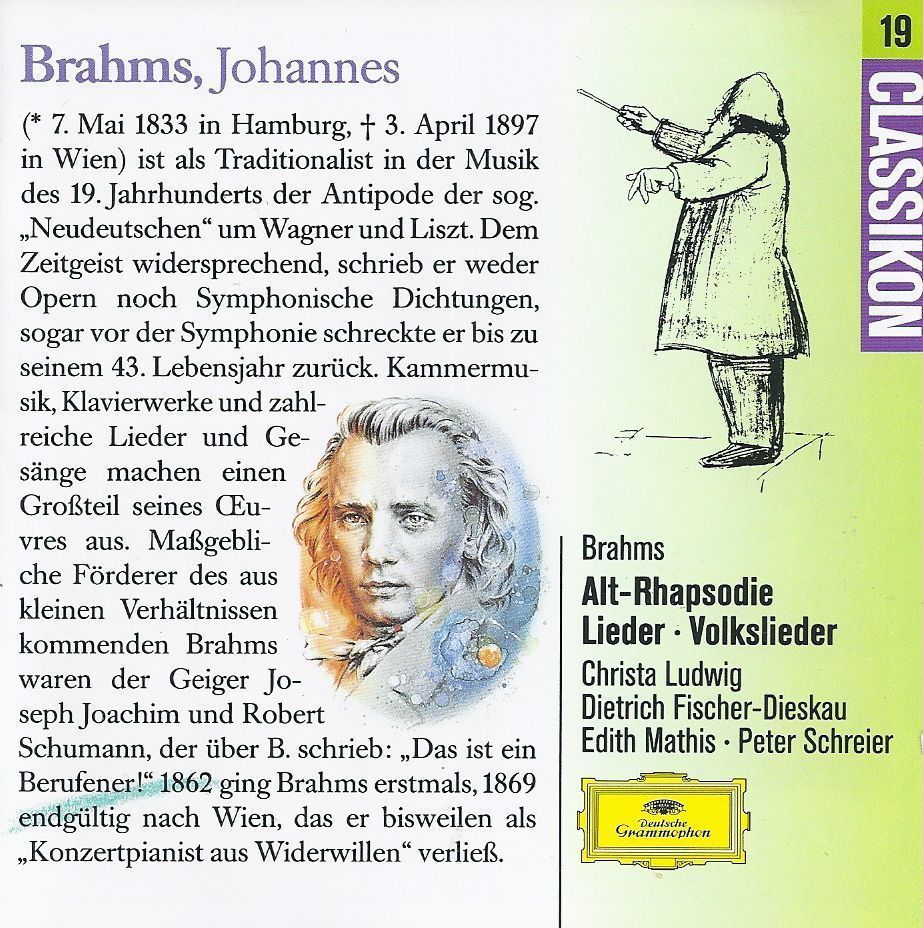 Alto Rhapsody / Lieder / Folksongs