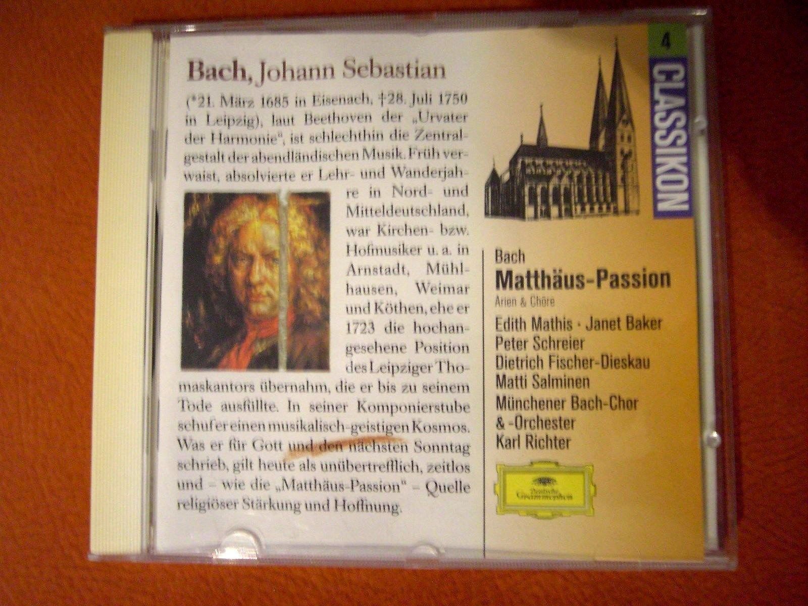 St. Matthew Passion: Highlights