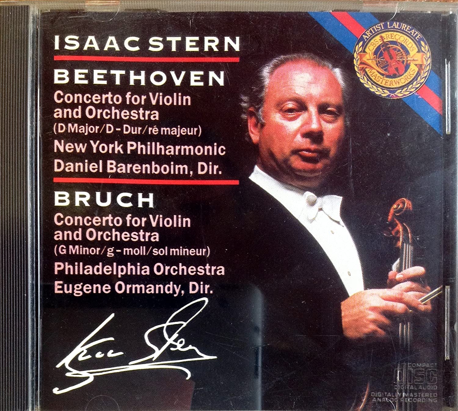 Beethoven: Concerto for Violin and Orchestra / Bruch: Concerto for Violin and Orchestra