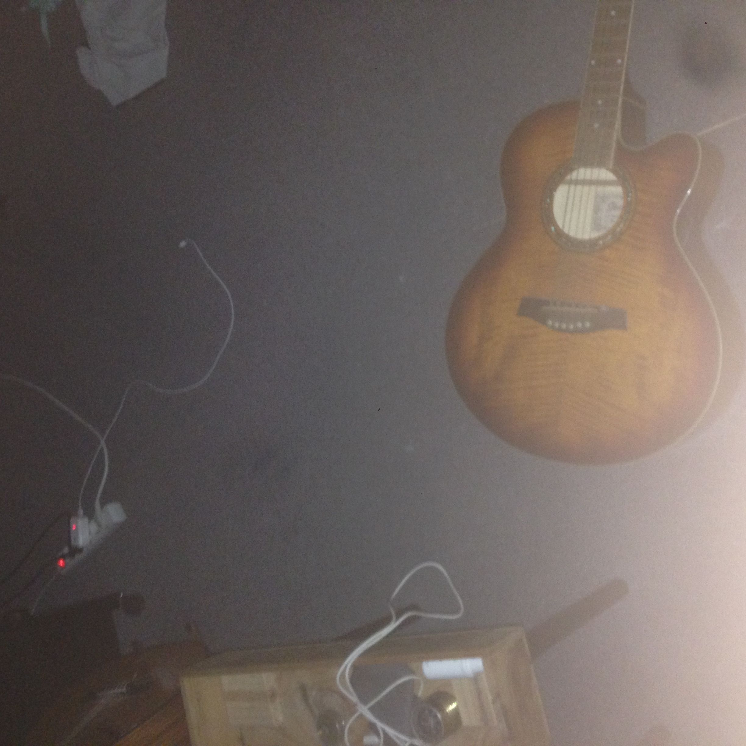 i recorded those awful things with a needle in my throat