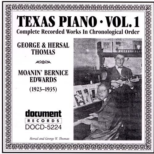 Texas Piano, Volume 1 (1923-1935)