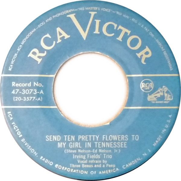 Send Ten Pretty Flowers to My Girl in Tennessee / Puppet's Holiday