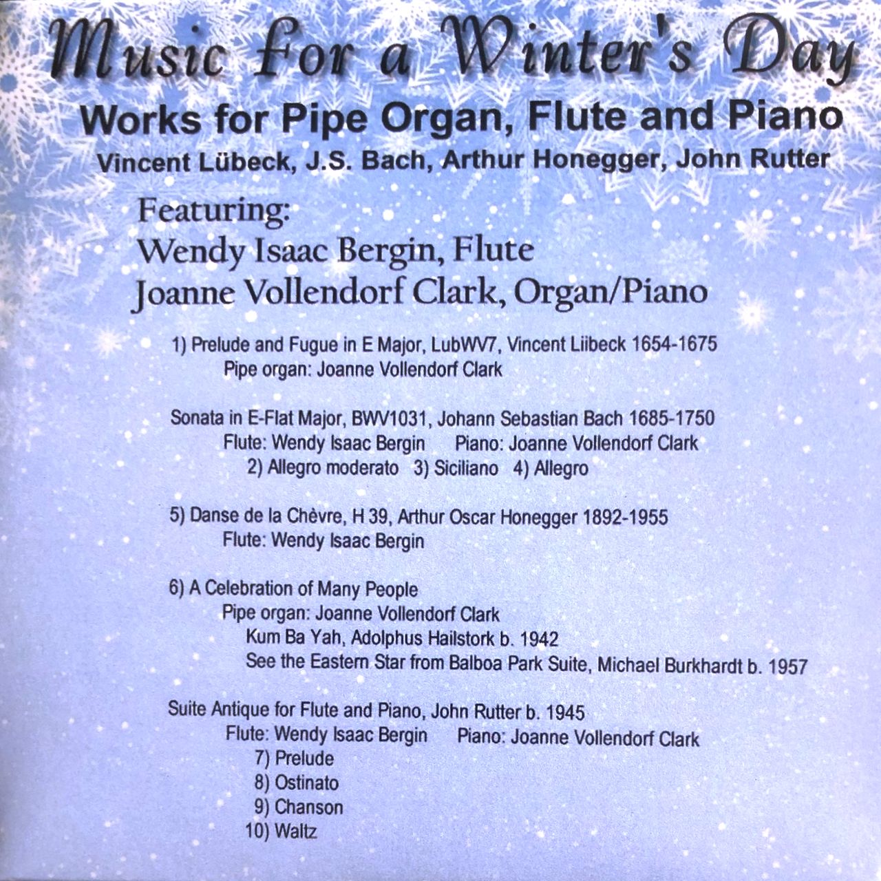 Music for a Winter's Day