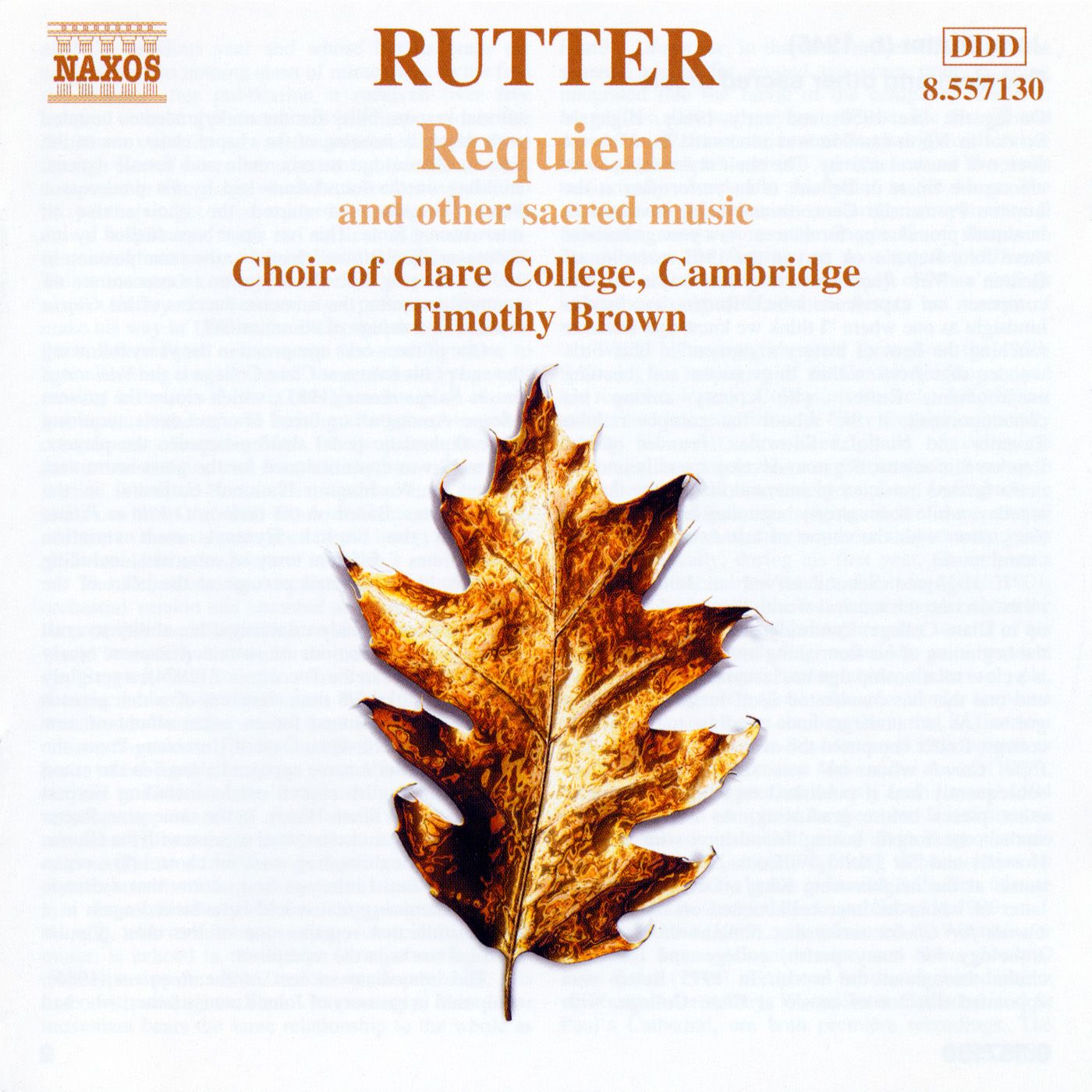 Requiem and Other Sacred Music