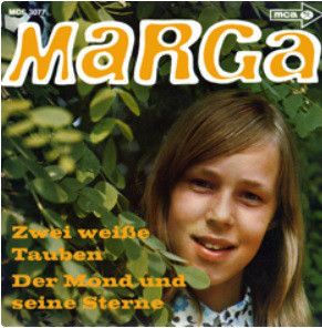 Zwei weisse Tauben / Der Mond und seine Sterne