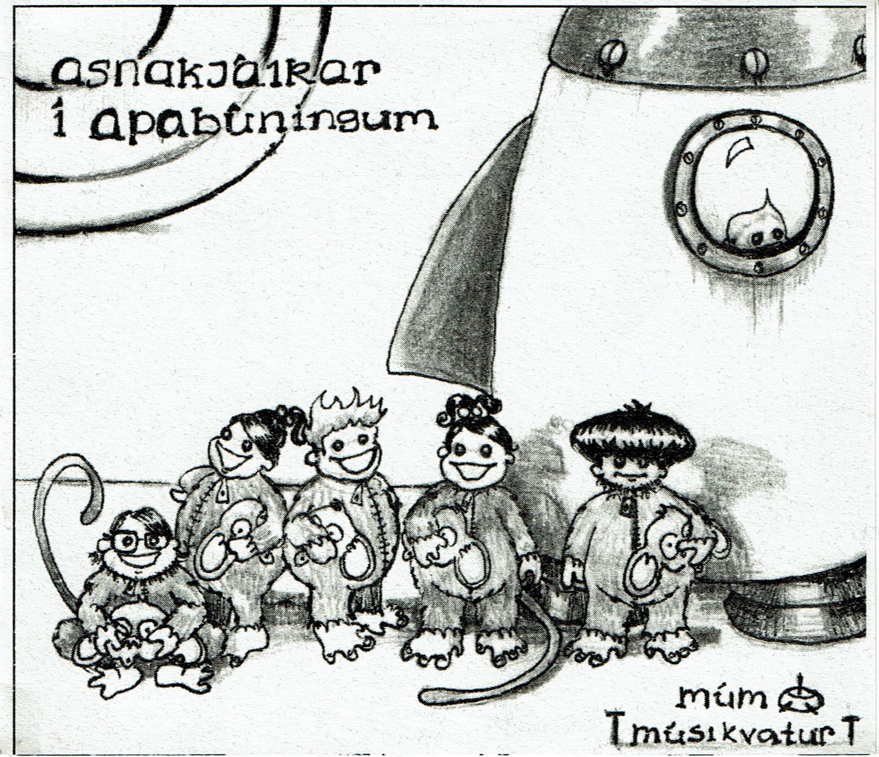 Asnakjálkar í Apabúningum