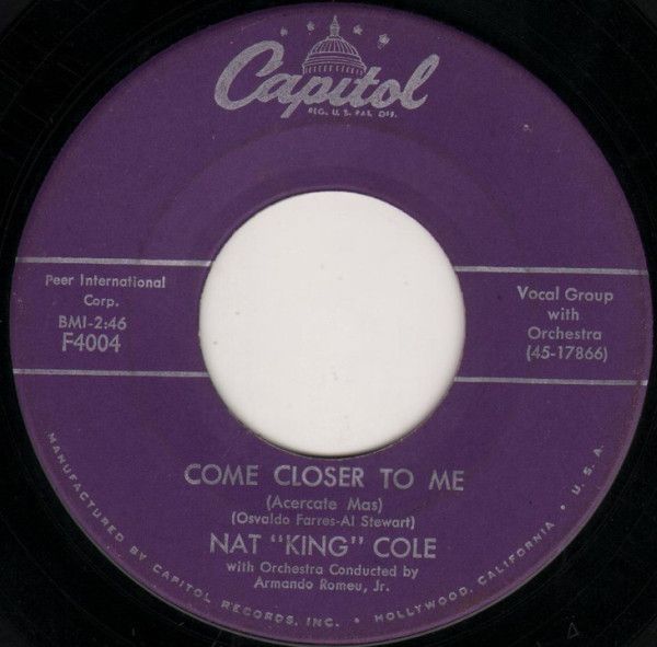 Come Closer to Me (Acercate mas) / Nothing in the World