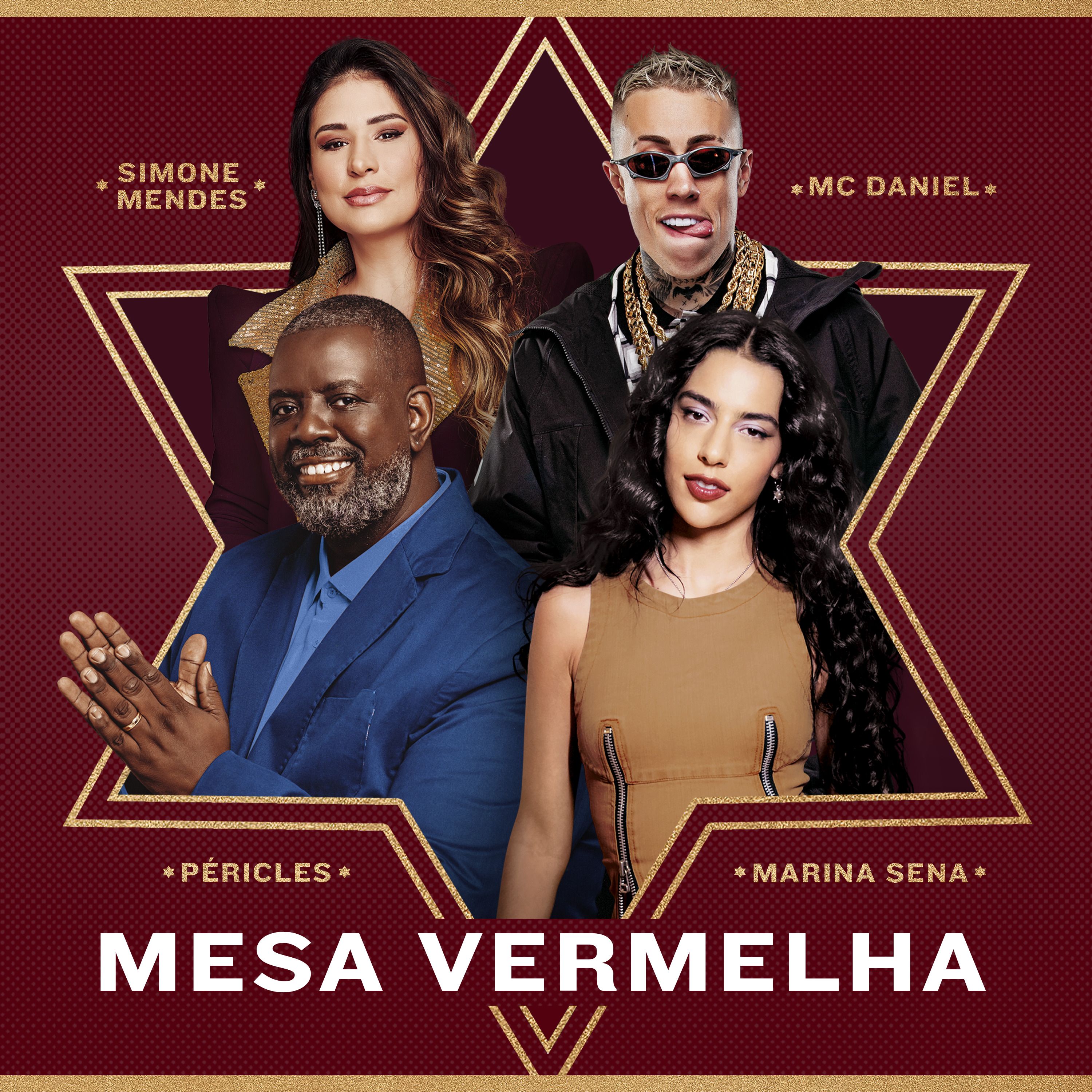 Mesa vermelha