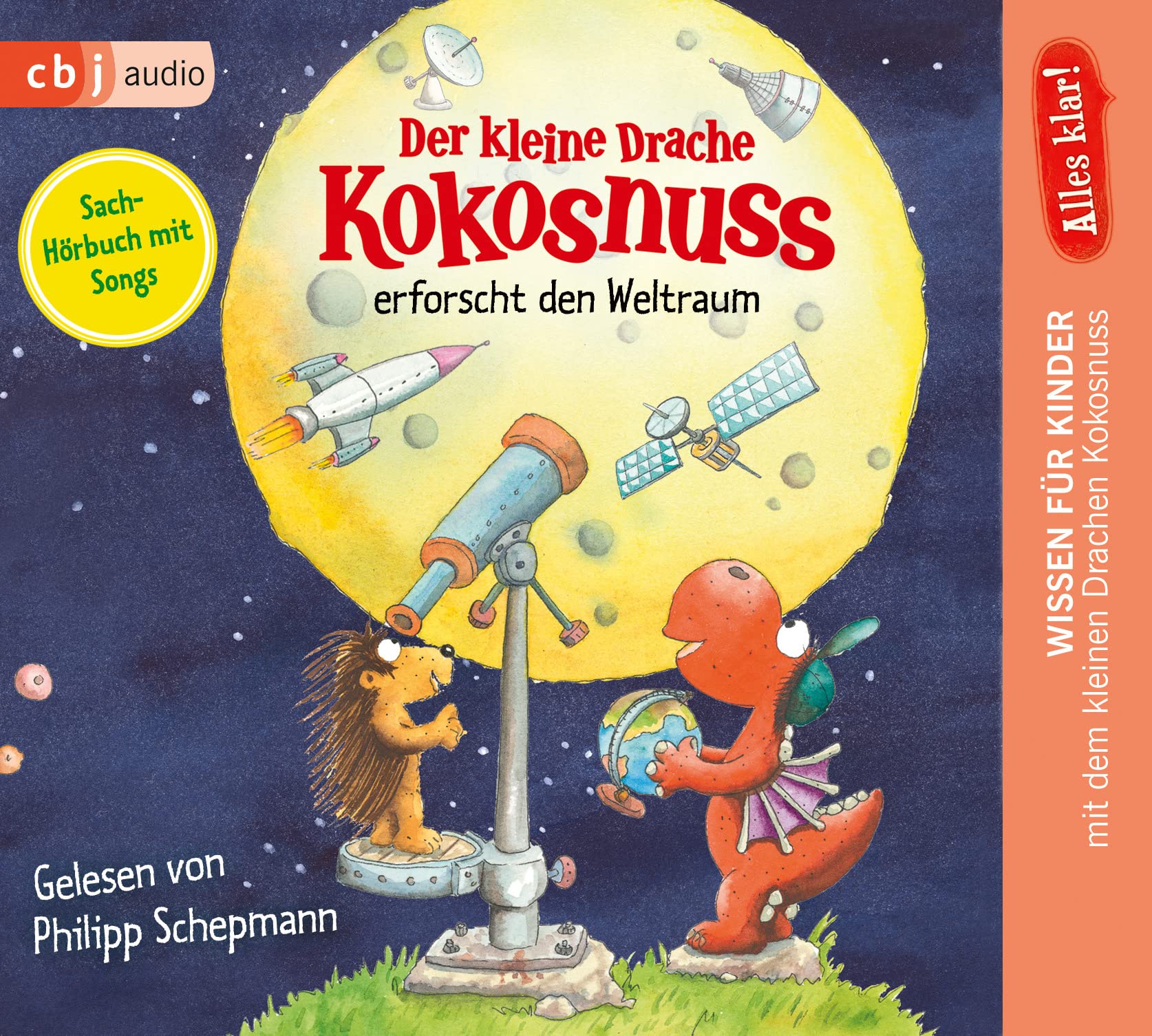 Der kleine Drache Kokosnuss erforscht den Weltraum