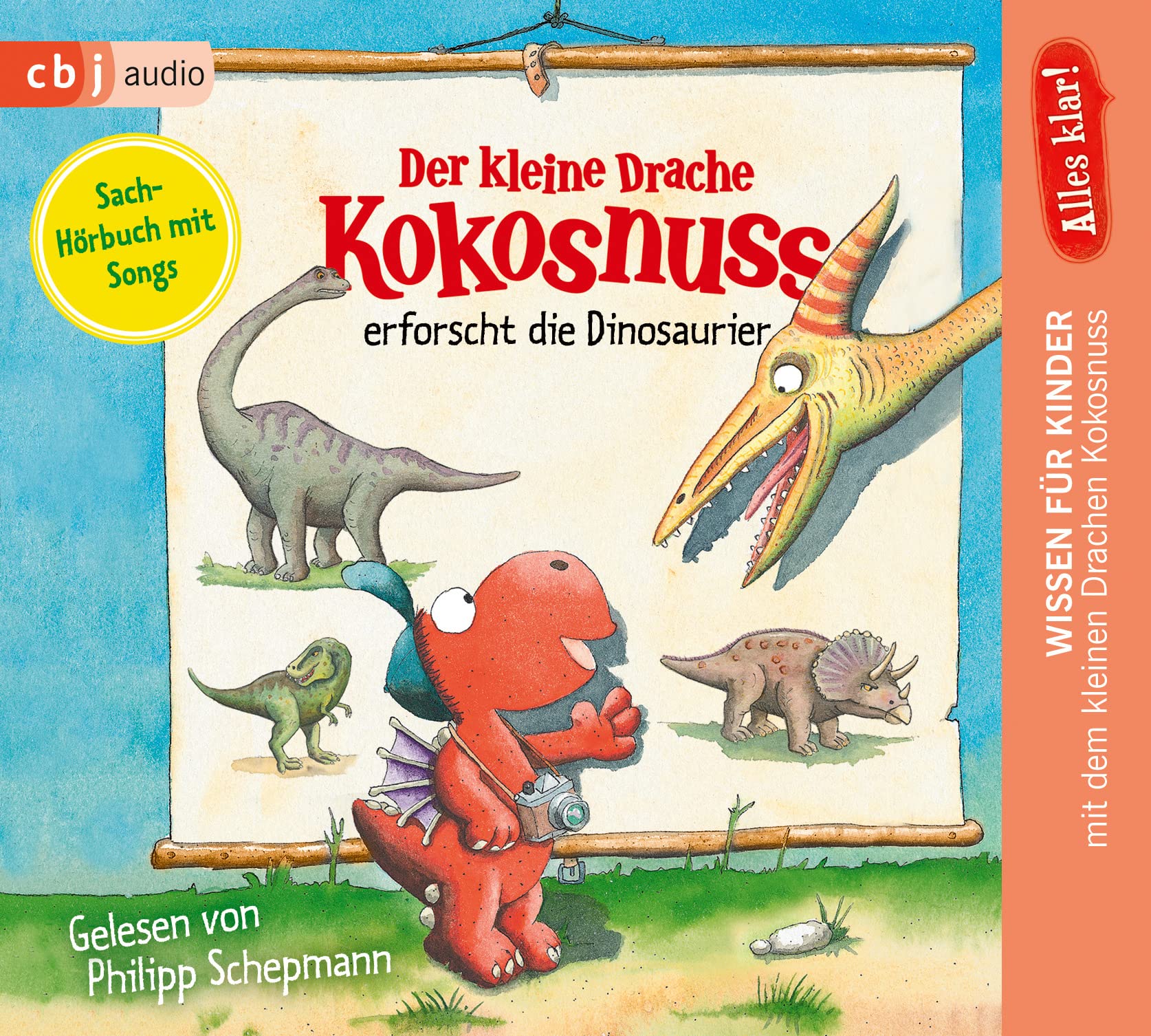 Der kleine Drache Kokosnuss erforscht die Dinosaurier