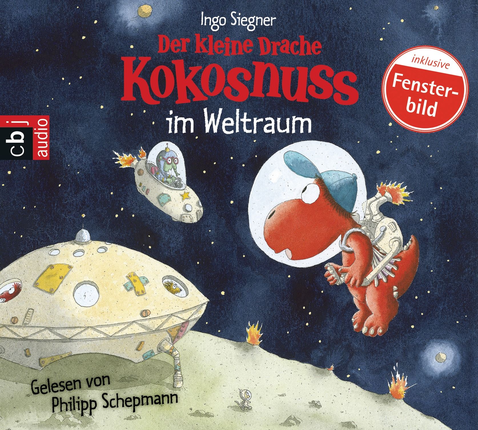Der kleine Drache Kokosnuss im Weltraum