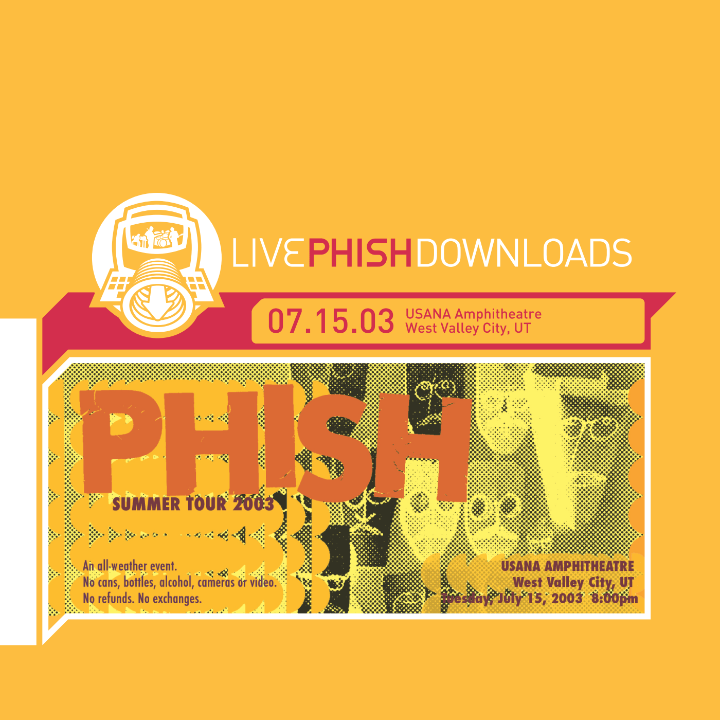 2003‐07‐15: USANA Amphitheater, West Valley City, UT, USA