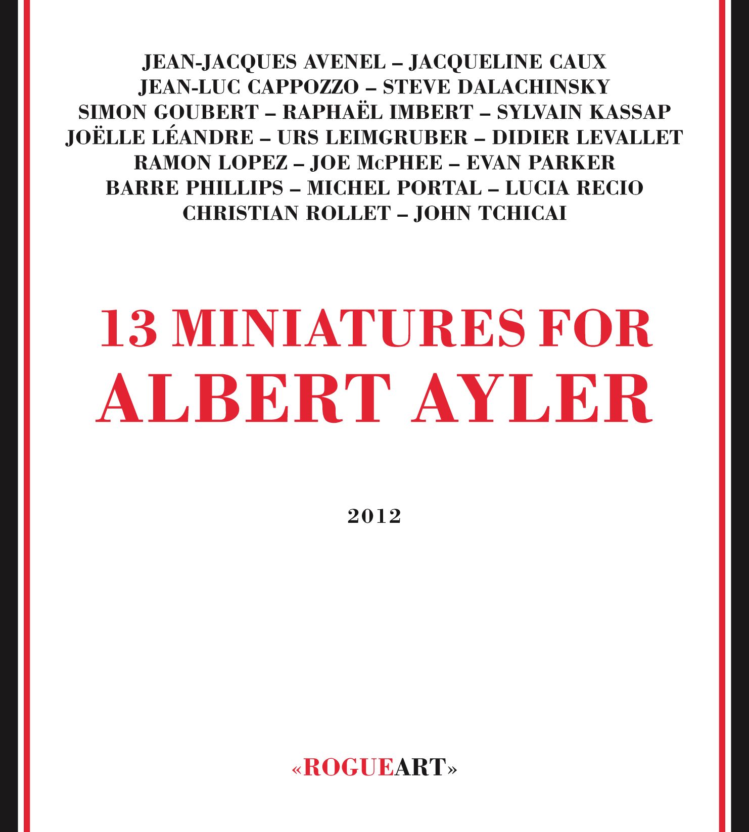 13 Miniatures for Albert Ayler
