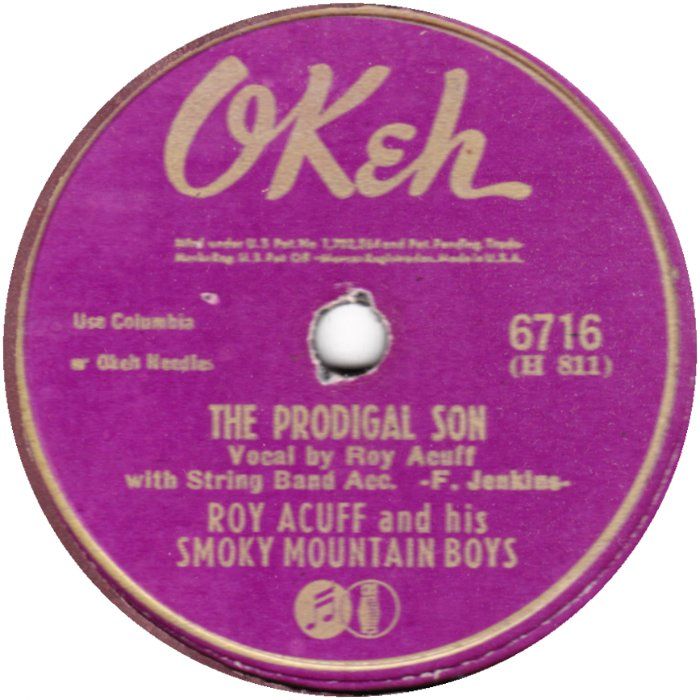 The Prodigal Son/Not A Word From Home