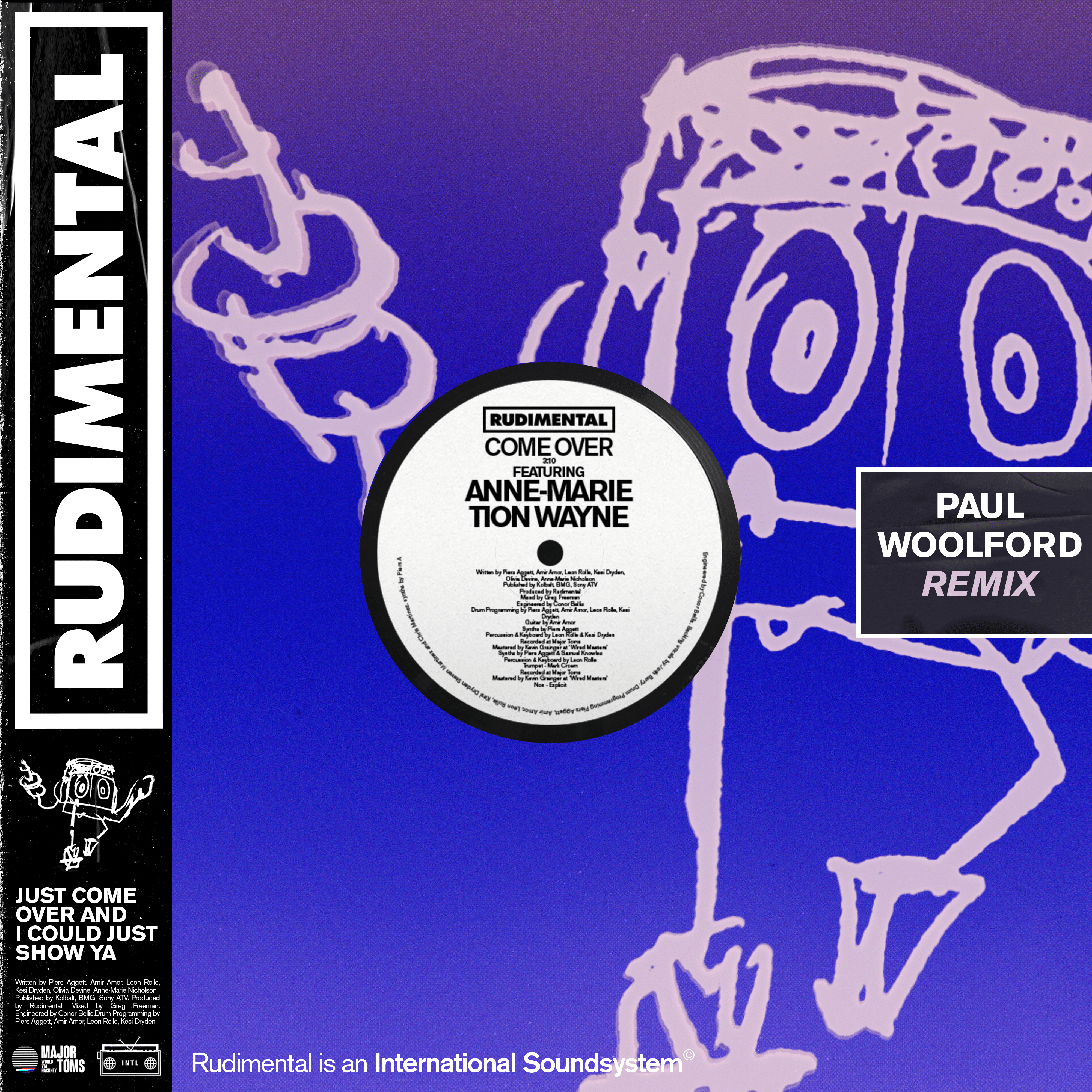 Come Over (Paul Woolford remix)