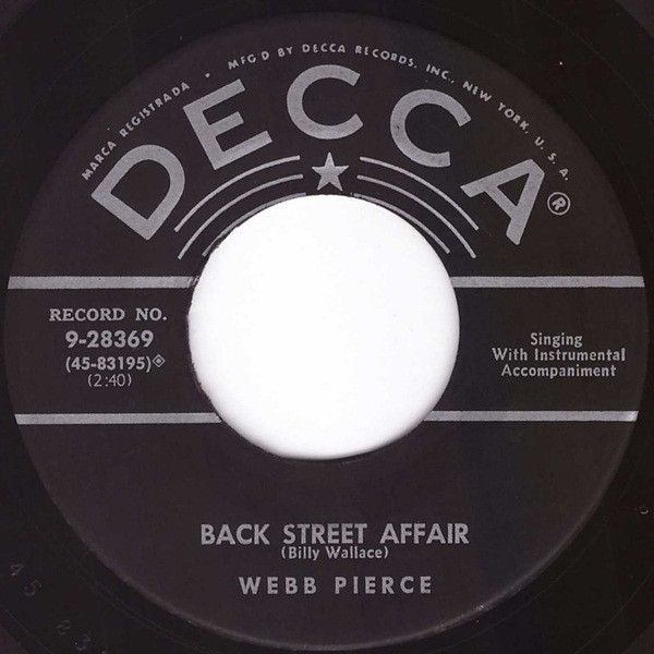 Back Street Affair / I’ll Always Take Care of You