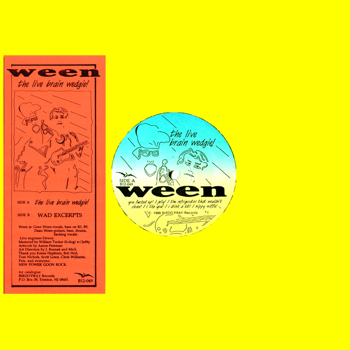 The Live Brain Wedgie! / Wad Excerpts